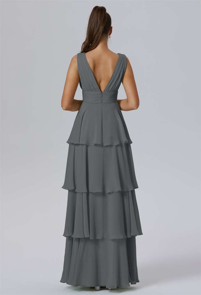 AW Amabel Steel Gray  Formal Dresses