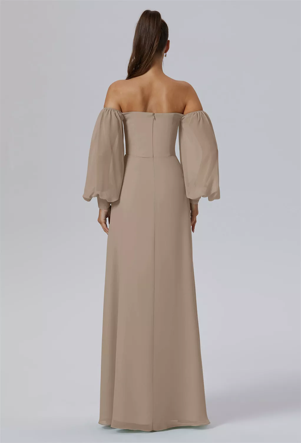 AW Demeter Taupe  Wedding Guest Dresses
