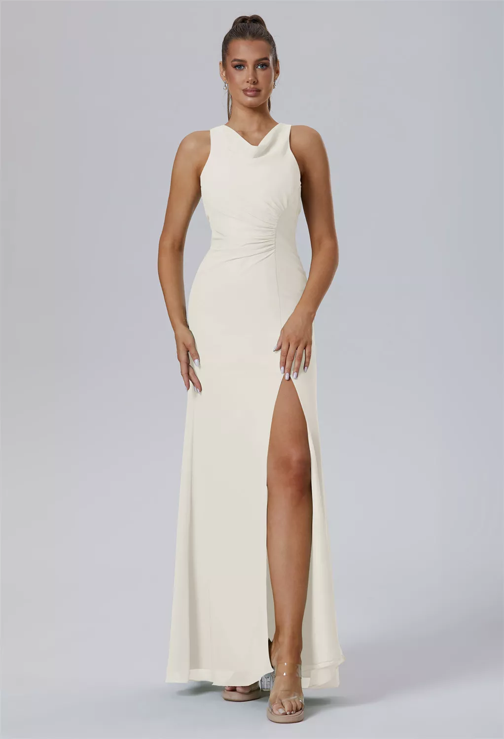 AW Catheryn Ivory  Fall Wedding Guest Dresses