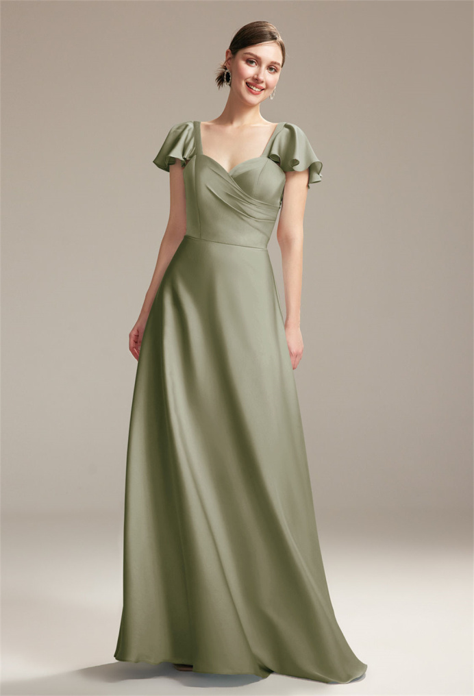 AW Clemencia Fennel Seed  Bridesmaid Dresses