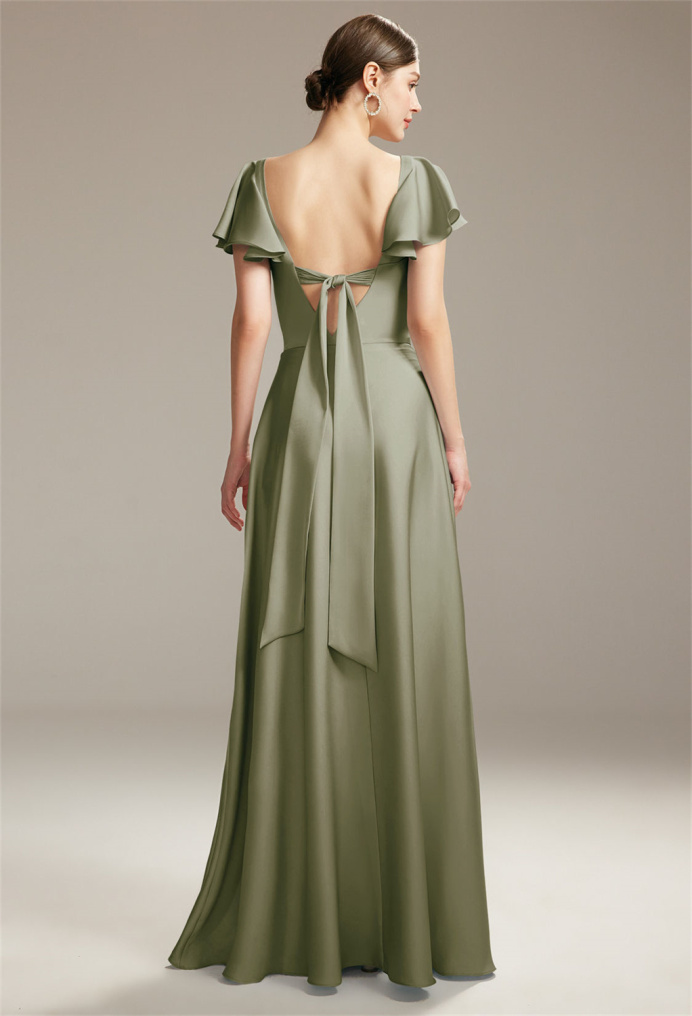 AW Clemencia Fennel Seed  Bridesmaid Dresses