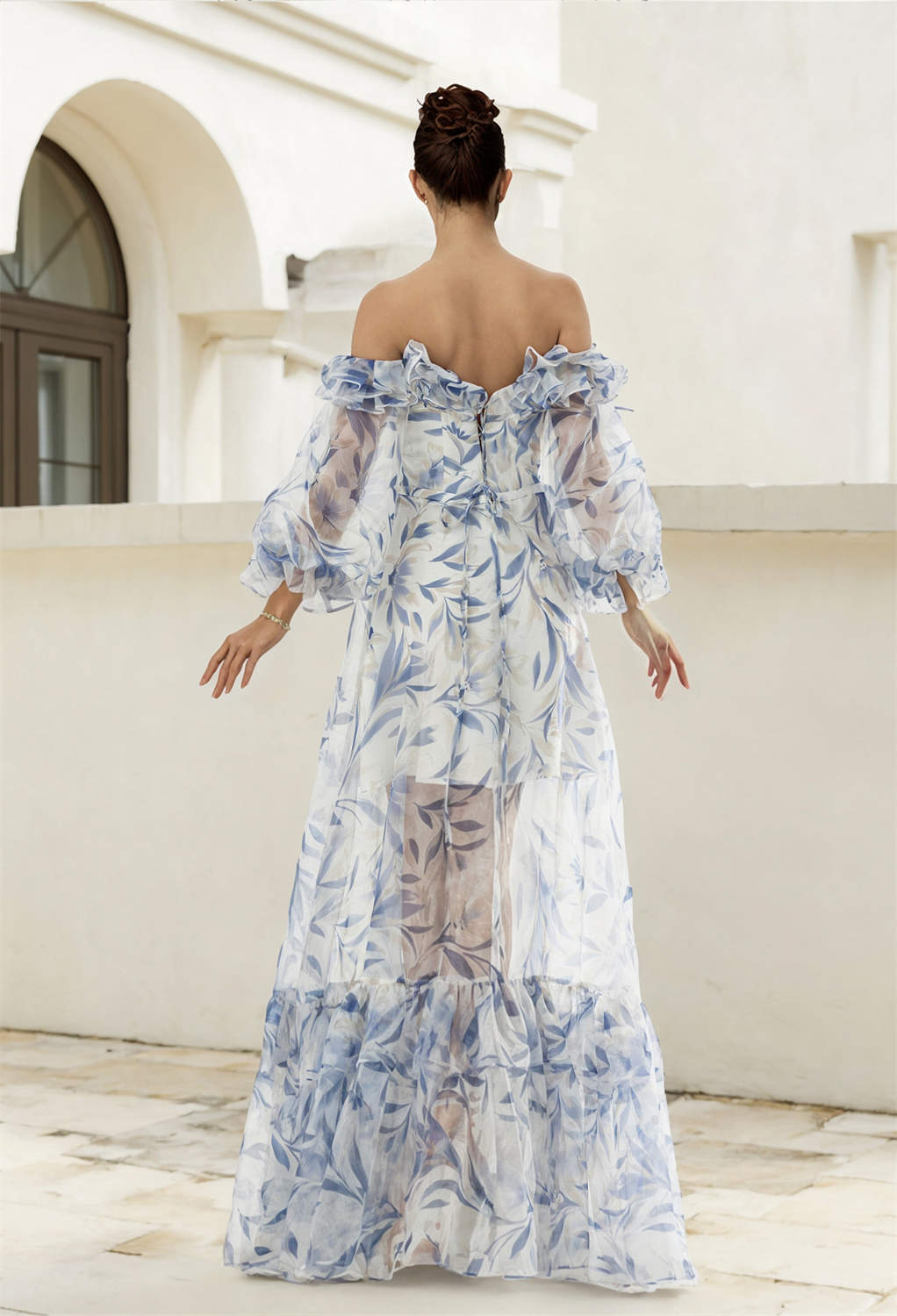 AW Alivia Blue Shadow  Prom Dresses
