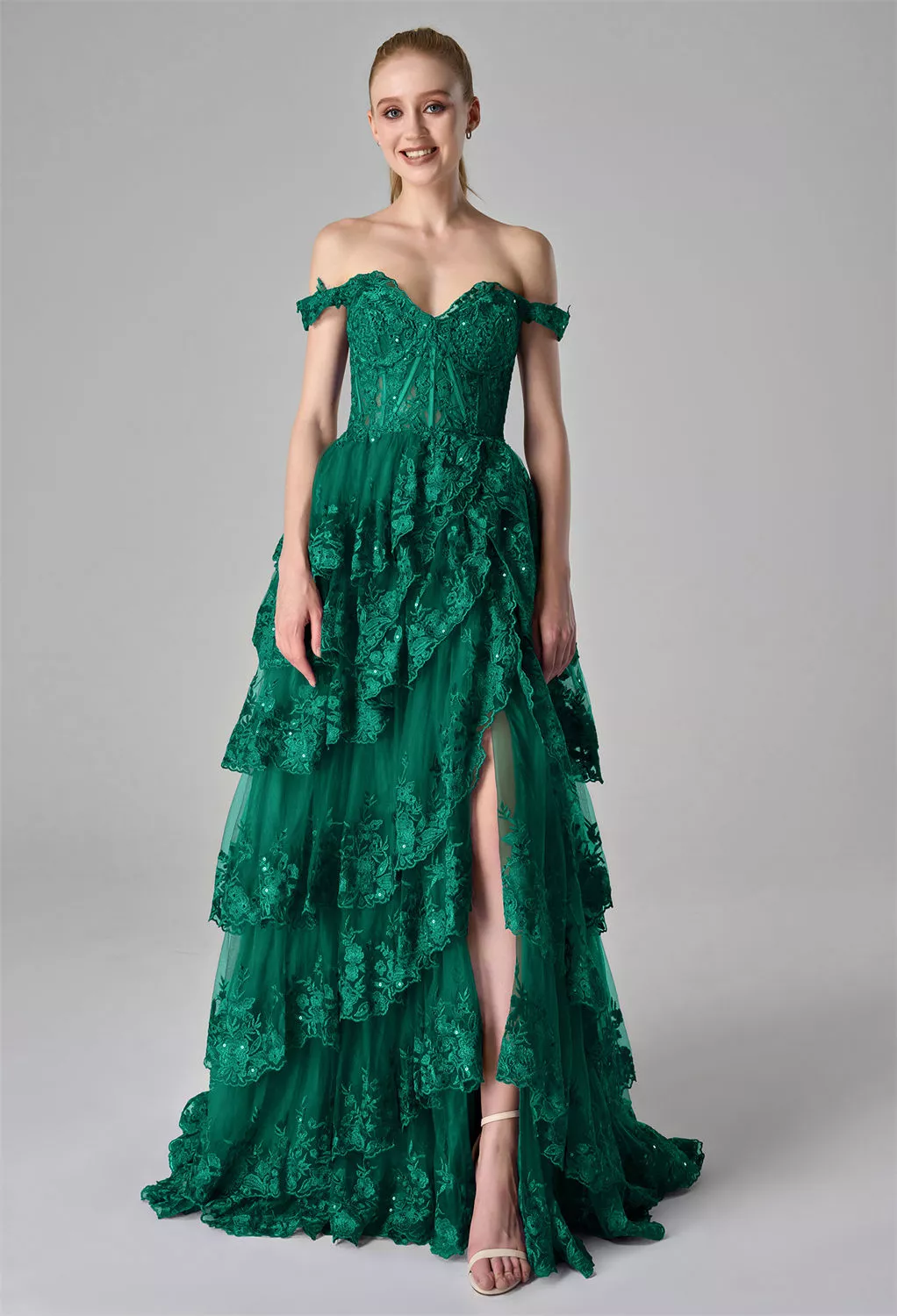 AW Thetis Jolly Green  Prom Dresses