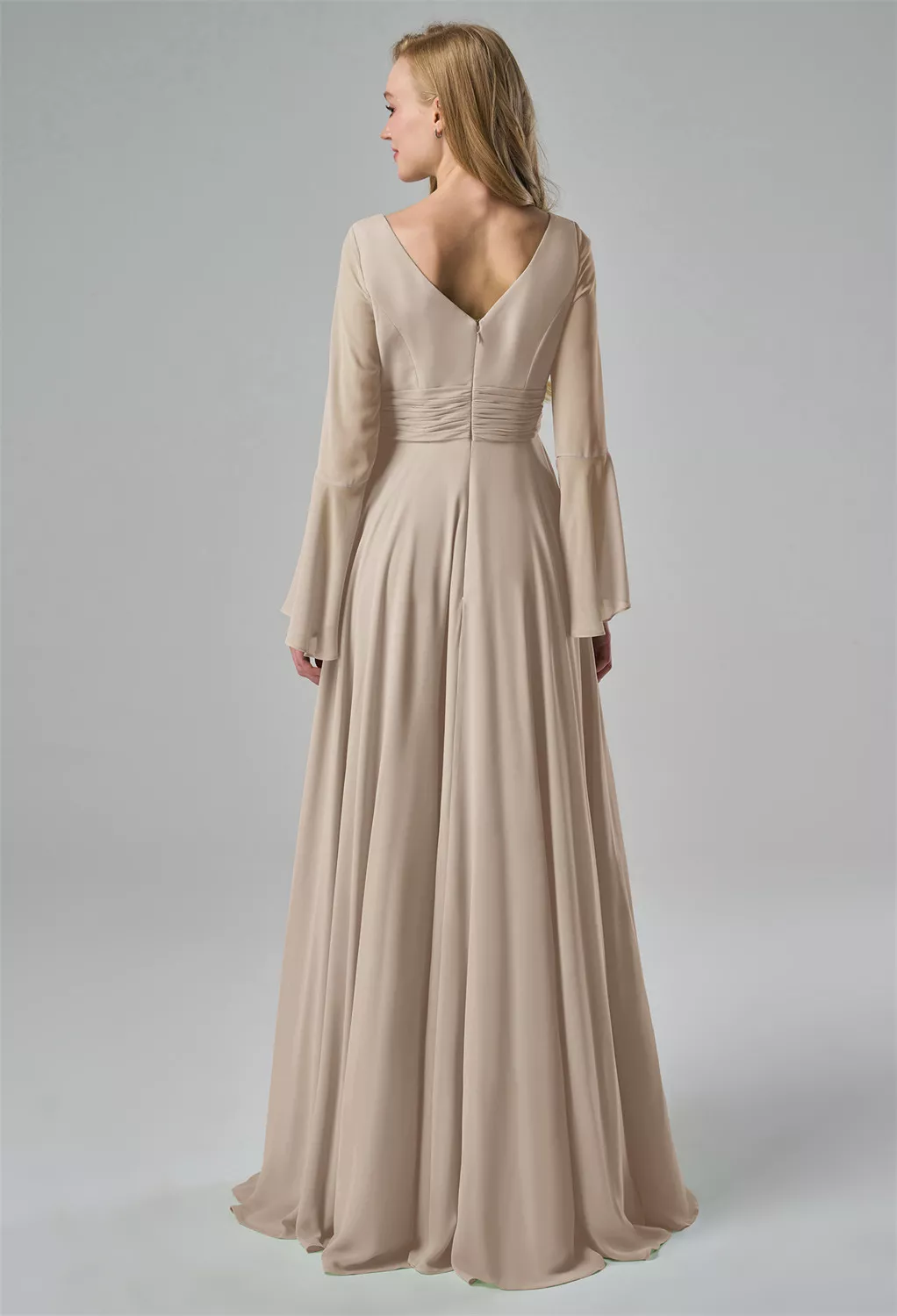 AW Albertine Taupe  Bridesmaid Dresses