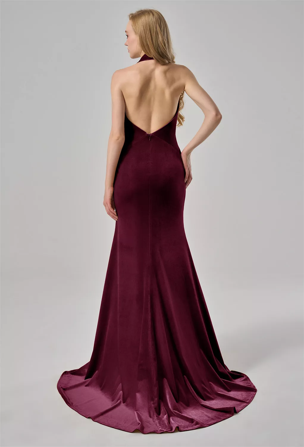 AW Charlie Burgundy  Fall Wedding Guest Dresses