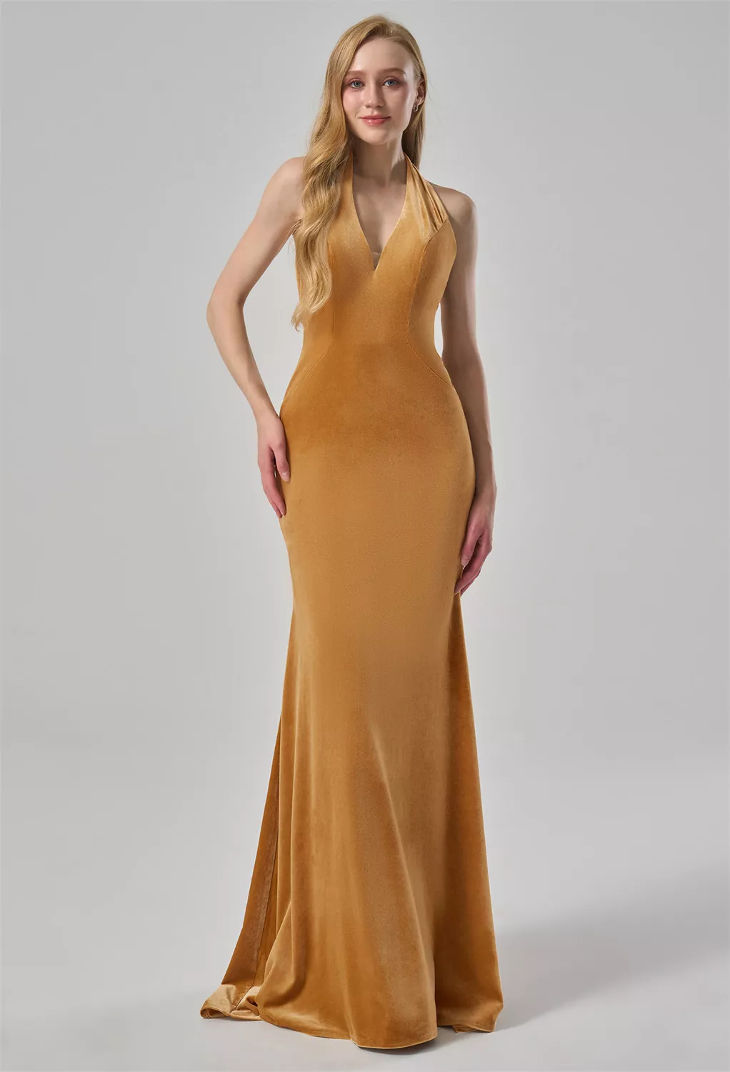 AW Charlie Burnished Gold  Fall Wedding Guest Dresses