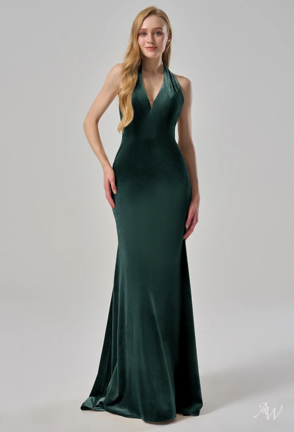 green bridesmaid dress canada Custom Made Green Party Dinner Dress, Prom Dress, Wedding Reception Dr –  Africanclothinghub main image 0