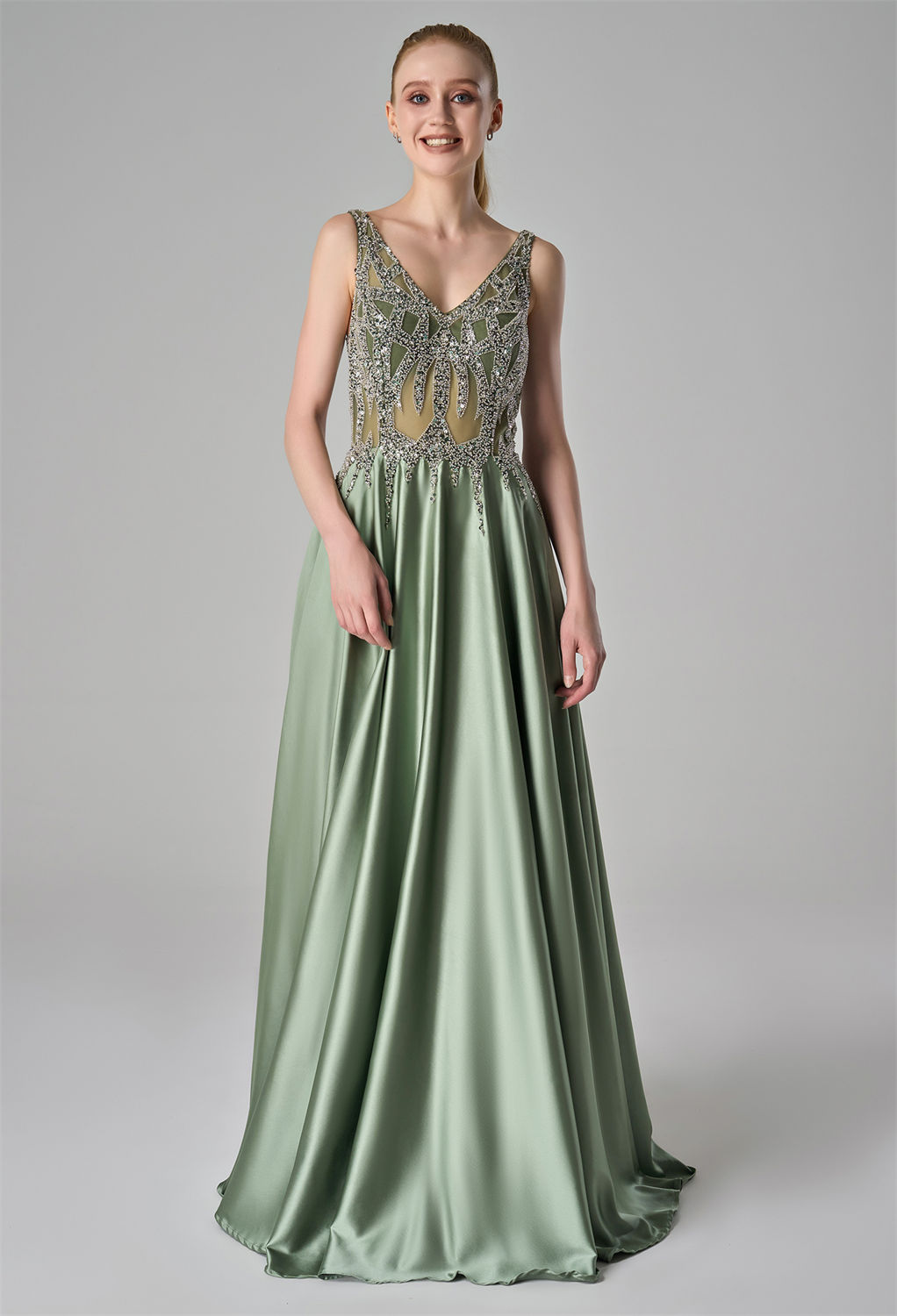 AW Ciara Seafoam  Prom Dresses