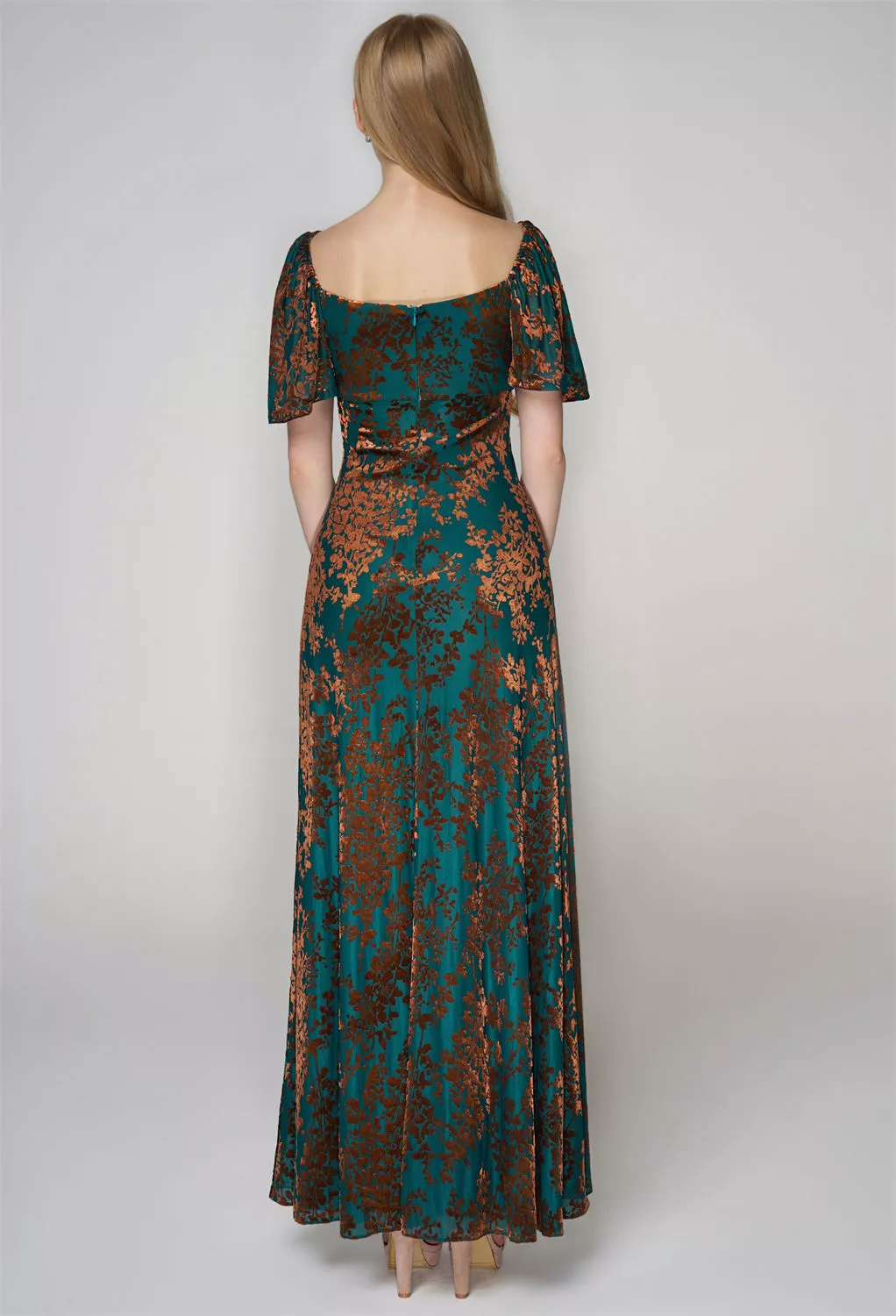 AW Alvera Amber Forest  Fall Wedding Guest Dresses