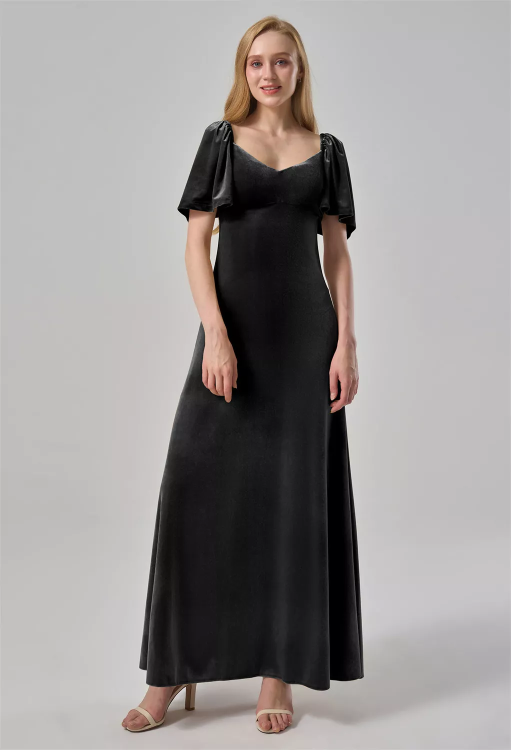 AW Alvera Black  Black Tie Wedding Guest Dresses