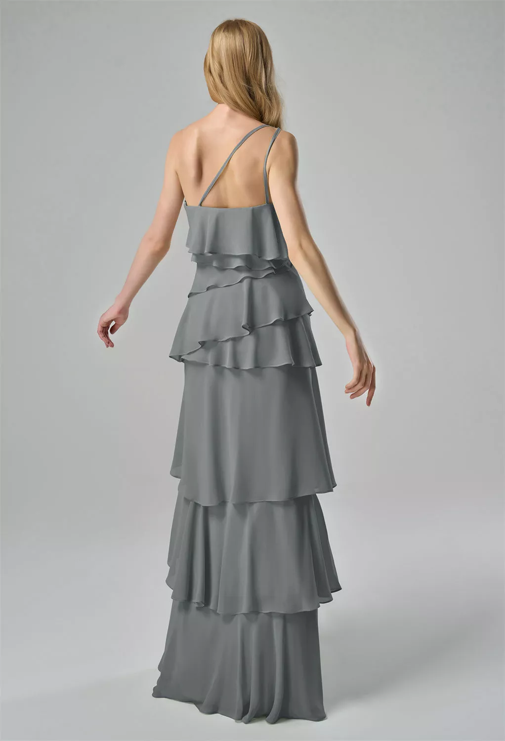 AW Miah Steel Gray  Spring Wedding Guest Dresses