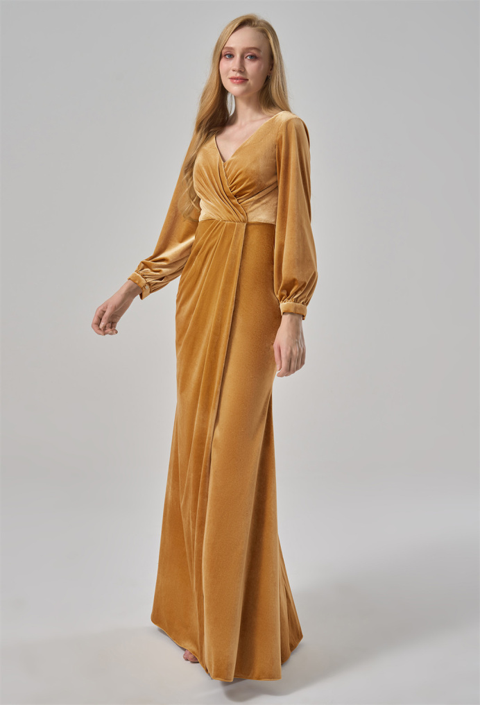 AW Borage Burnished Gold  Bridesmaid Dresses