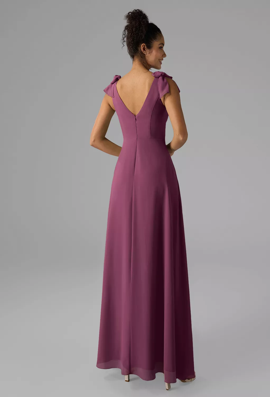 AW Ashleigh Chianti  Fall Wedding Guest Dresses