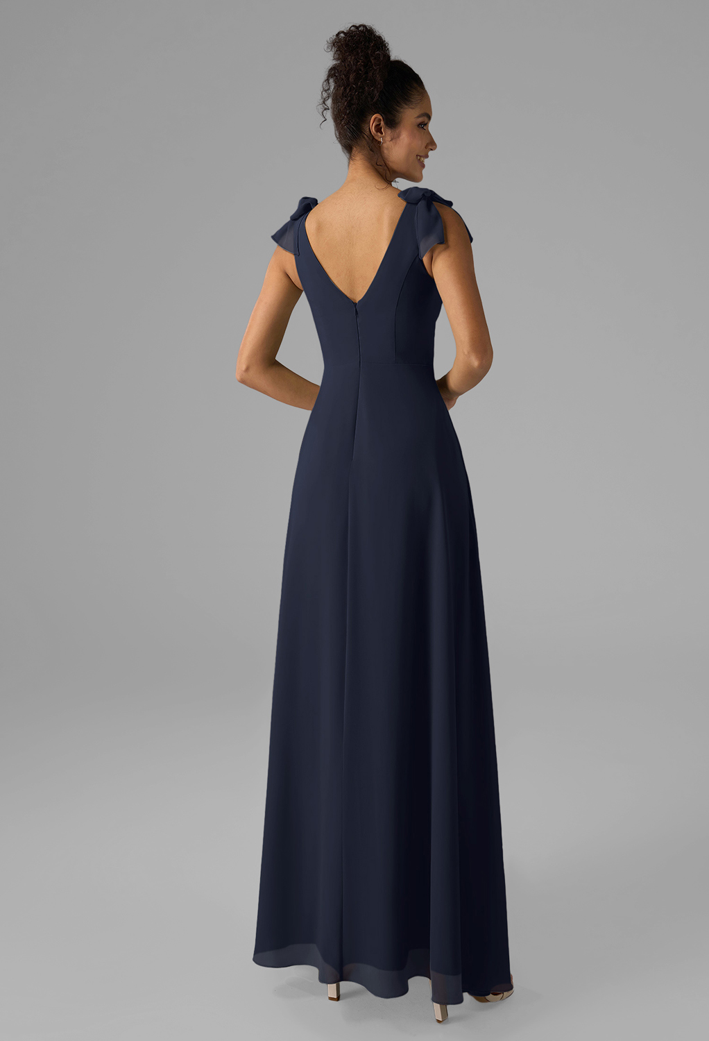 AW Ashleigh Dark Navy  Spring Wedding Guest Dresses