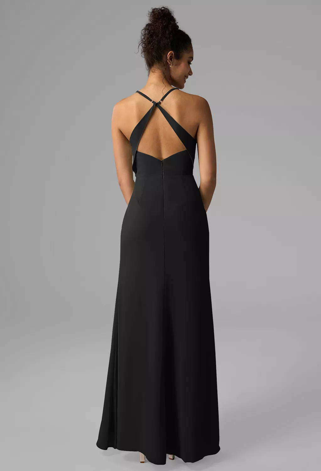 AW Aiza Black  Beach Wedding Guest Dresses