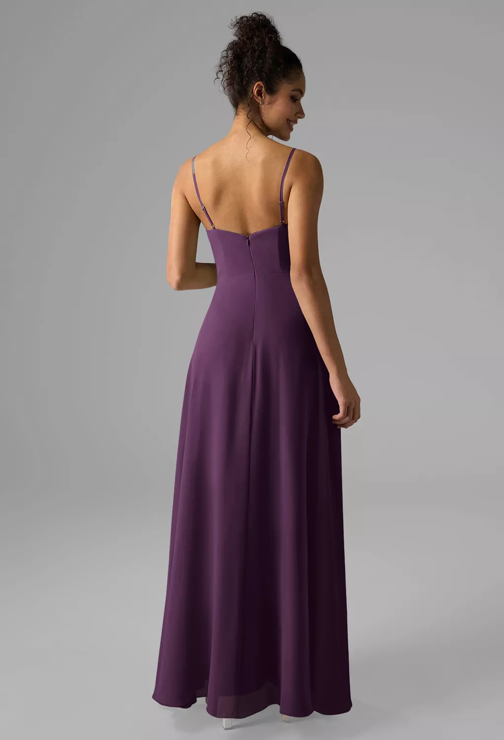 AW Alexandria Grape  Beach Wedding Guest Dresses