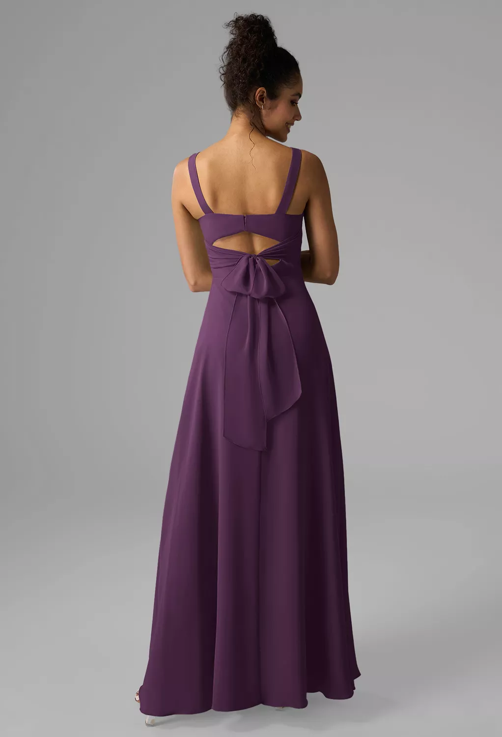 AW Finnley Grape  Fall Wedding Guest Dresses