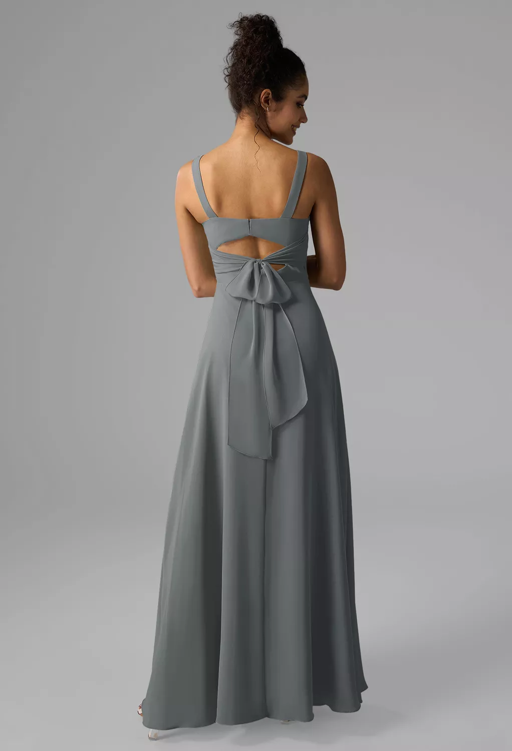 AW Finnley Steel Gray  Fall Wedding Guest Dresses