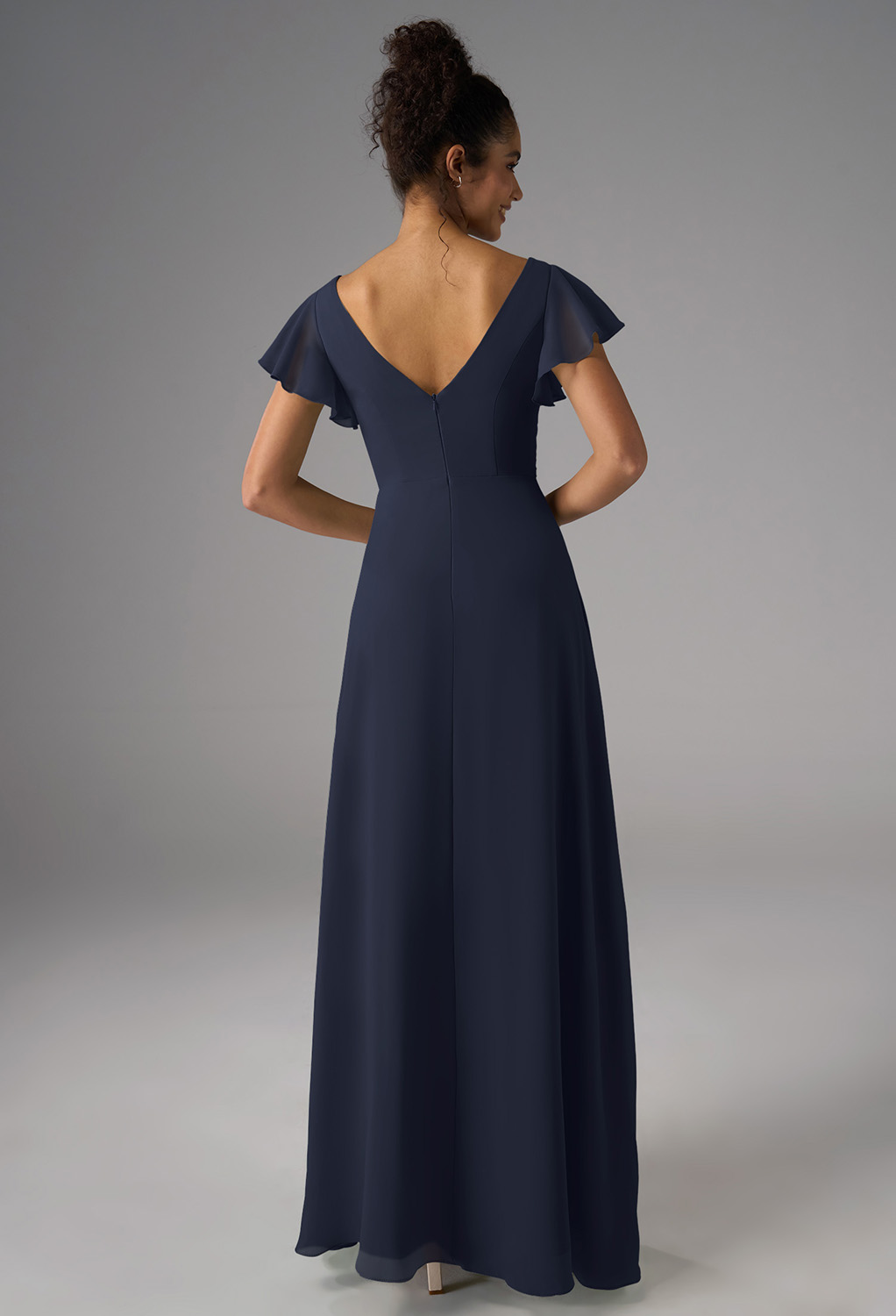 AW Maizie Dark Navy  Beach Wedding Guest Dresses