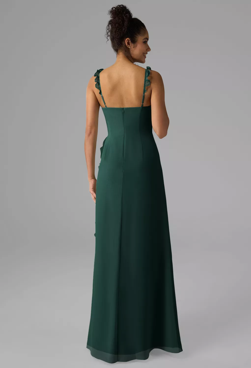 AW Aidan Dark Emerald  Beach Wedding Guest Dresses