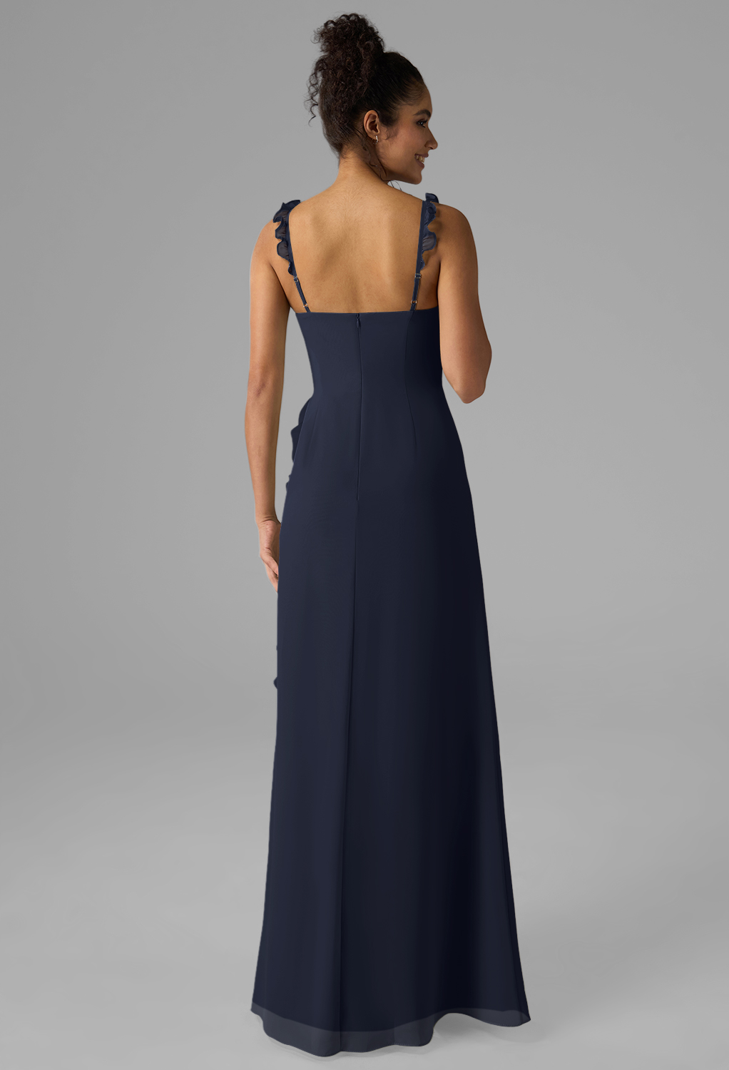 AW Aidan Dark Navy  Beach Wedding Guest Dresses