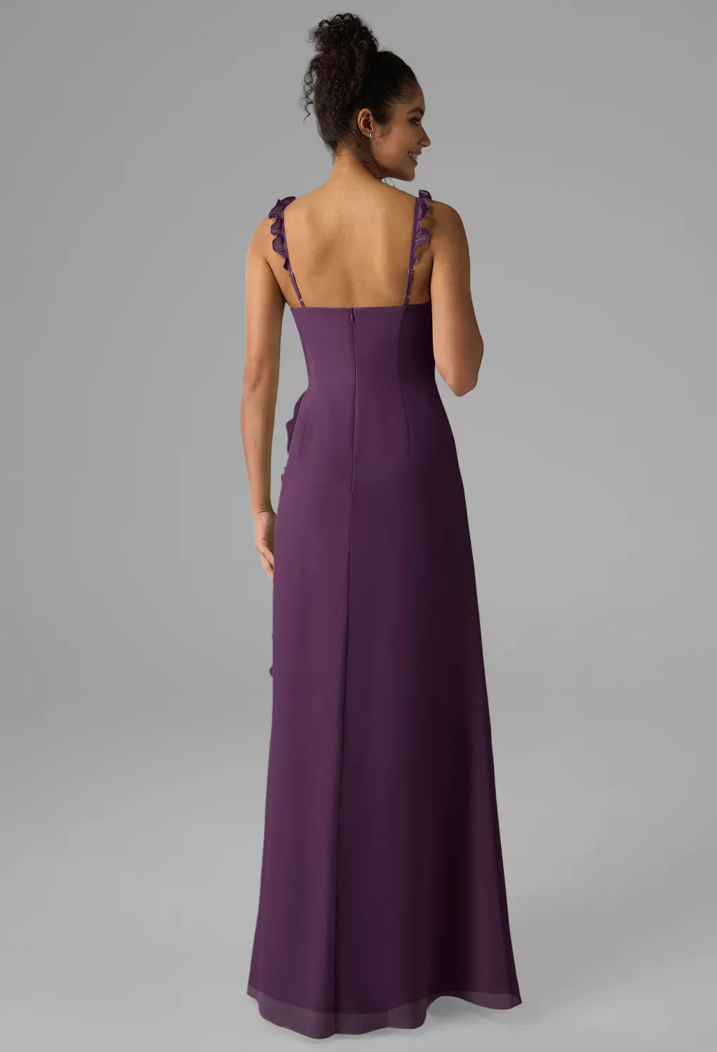 AW Aidan Grape  Beach Wedding Guest Dresses