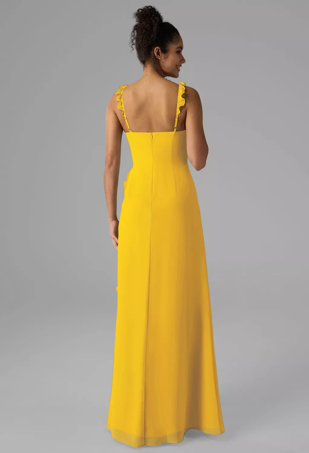 AW Aidan Mustard Yellow  Wedding Guest Dresses