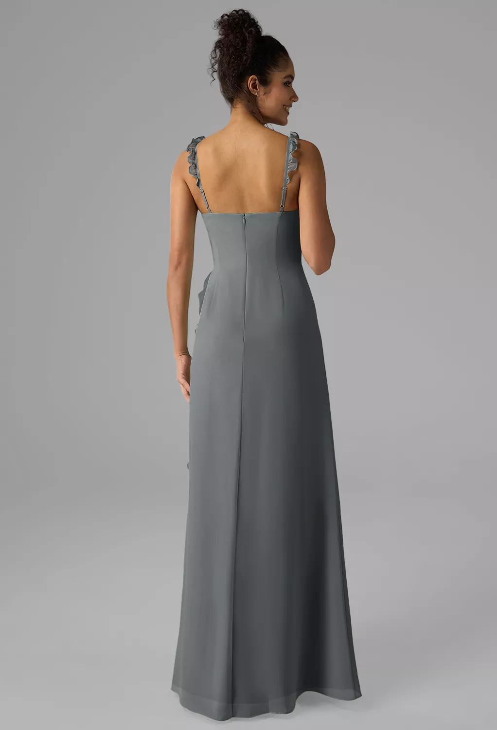 AW Aidan Steel Gray  Country Wedding Guest Dresses
