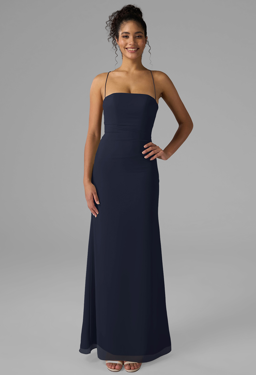 AW Jay Dark Navy  Beach Wedding Guest Dresses