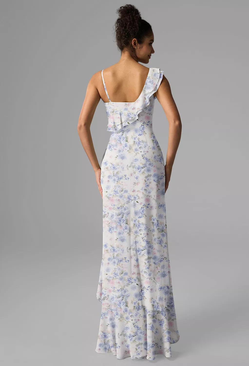 AW Ameera Azure Purple Print  Spring Wedding Guest Dresses
