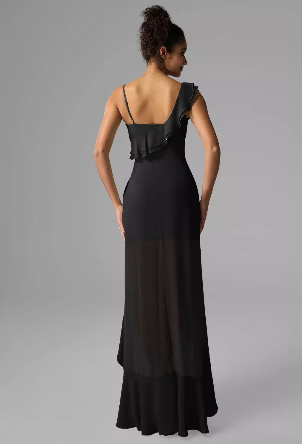AW Ameera Black  Wedding Guest Dresses