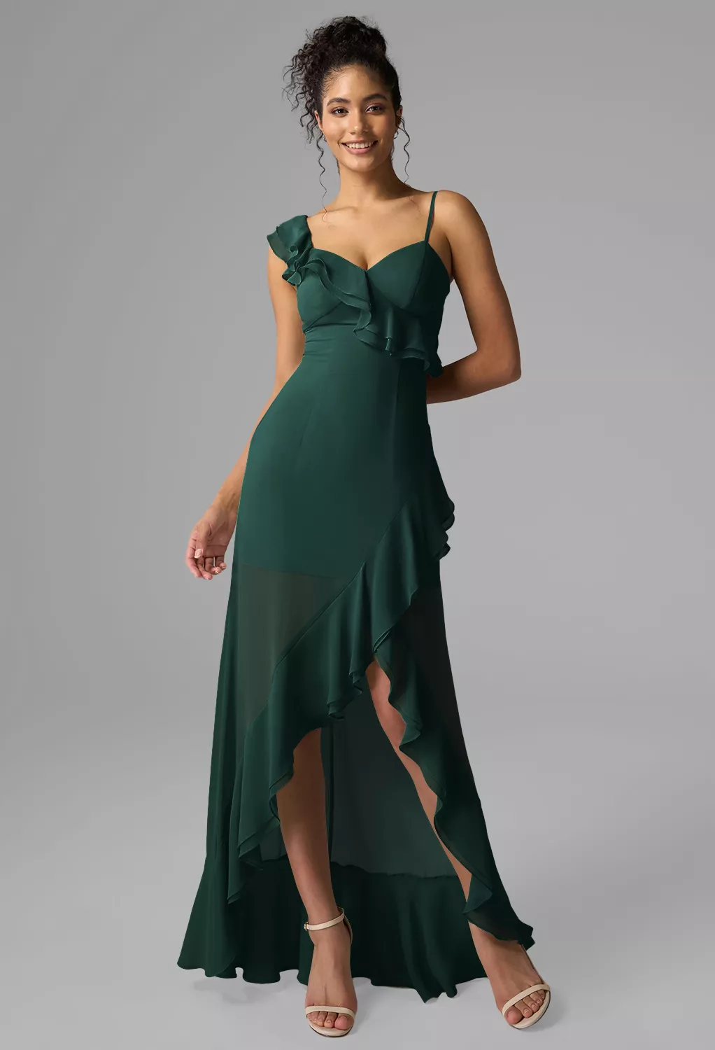 AW Ameera Dark Emerald  Spring Wedding Guest Dresses