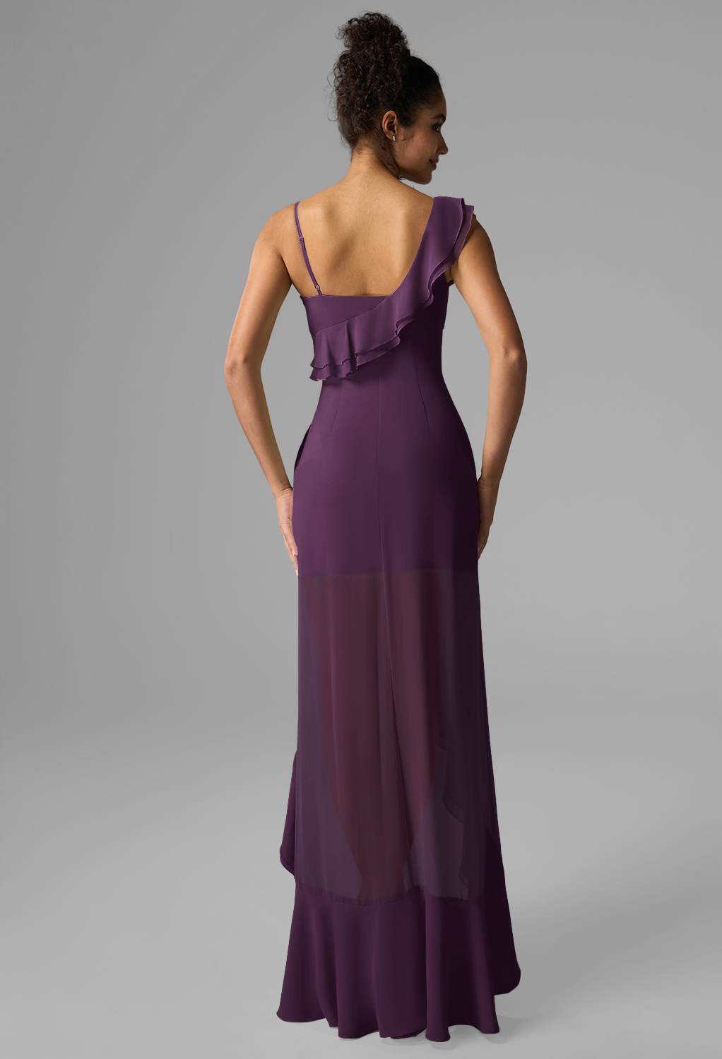 AW Ameera Grape  Wedding Guest Dresses