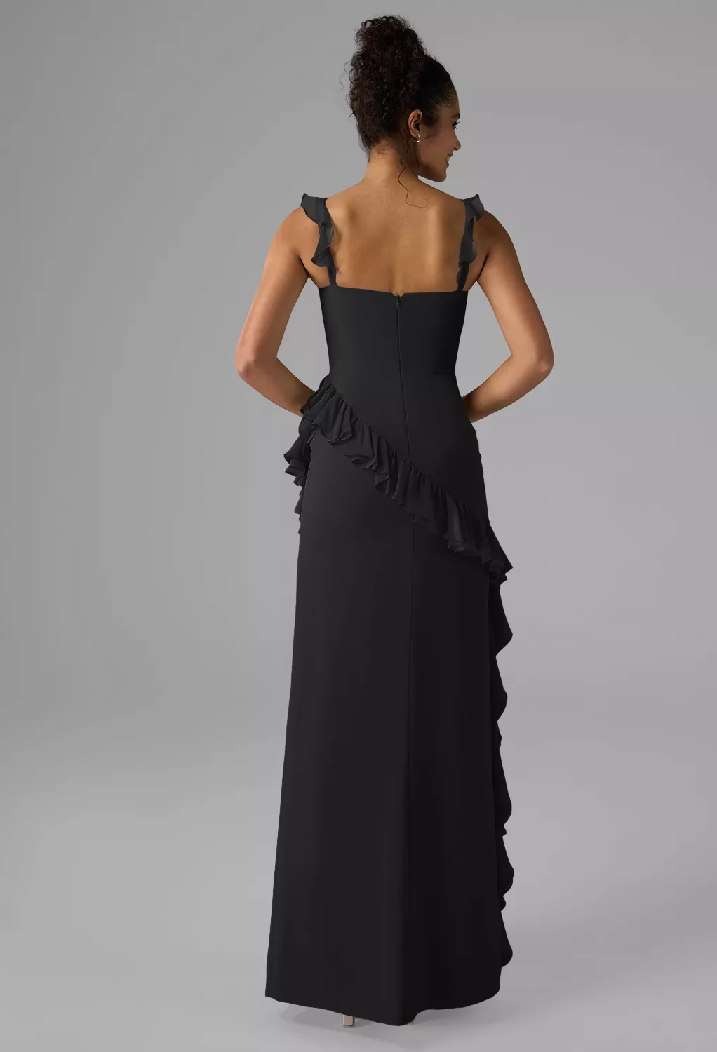 AW Jaydon Black  Wedding Guest Dresses