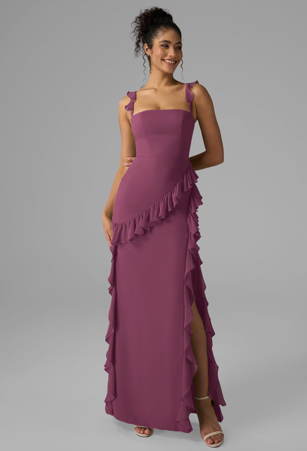 AW Jaydon Chianti  Cocktail Wedding Guest Dresses