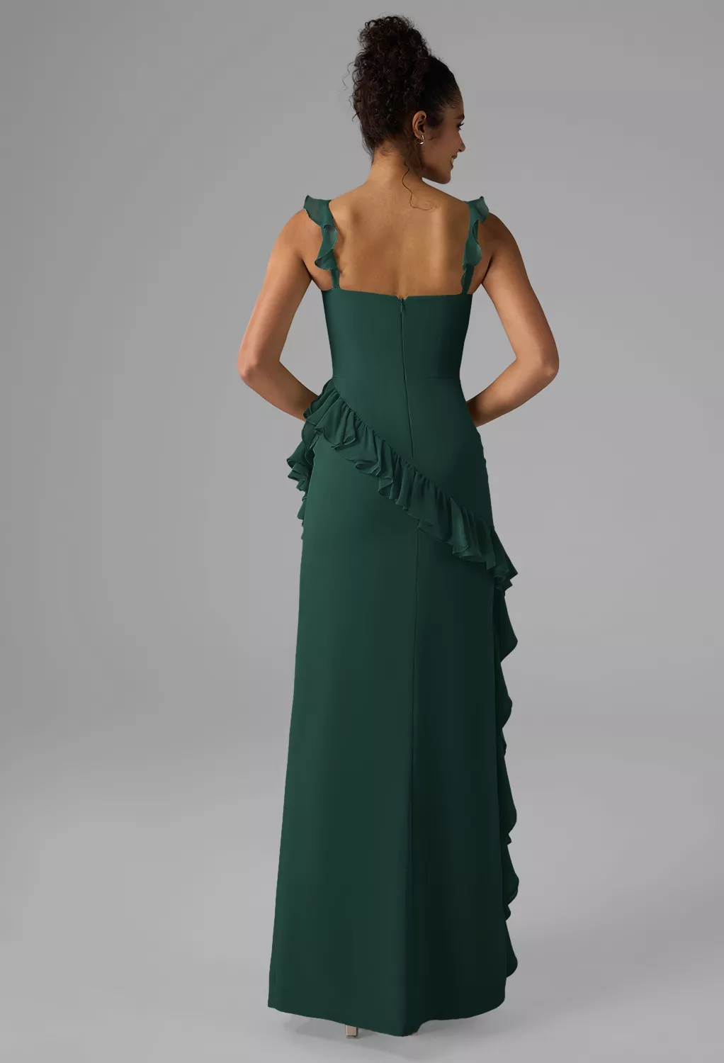 AW Jaydon Dark Emerald  Spring Wedding Guest Dresses