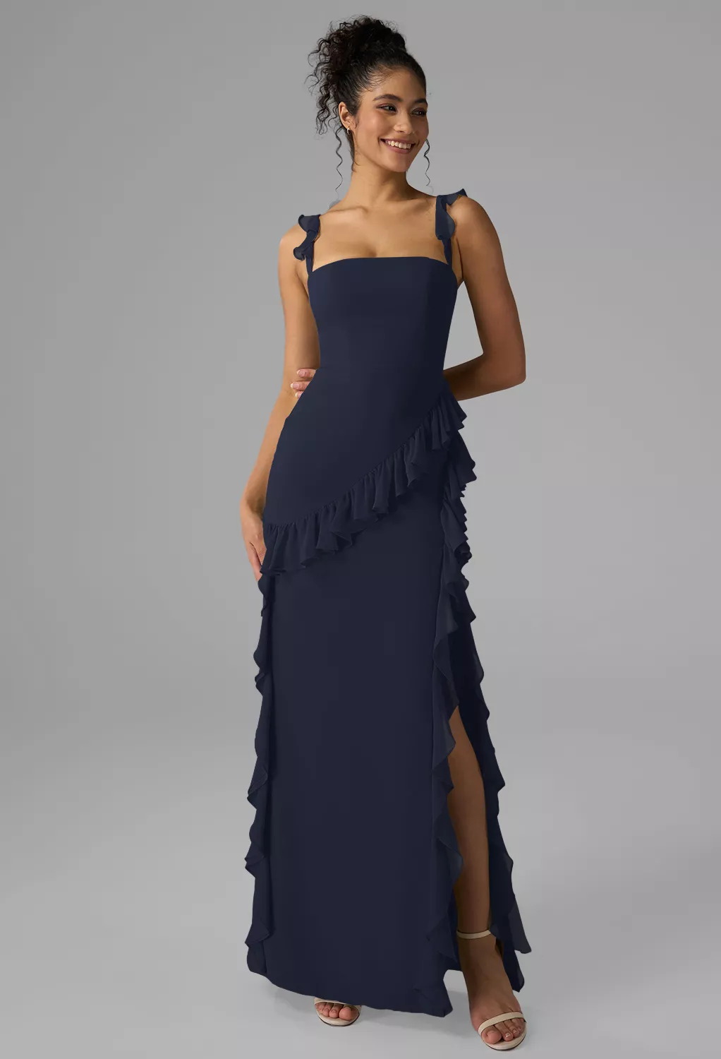 AW Jaydon Dark Navy  Spring Wedding Guest Dresses