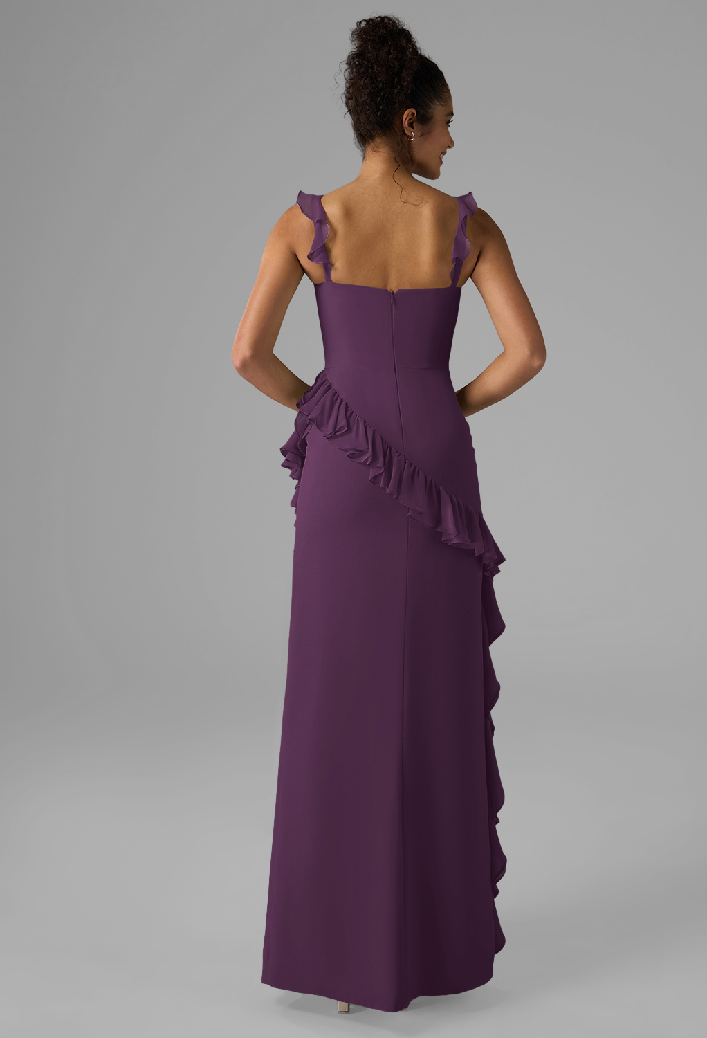 AW Jaydon Grape  Wedding Guest Dresses