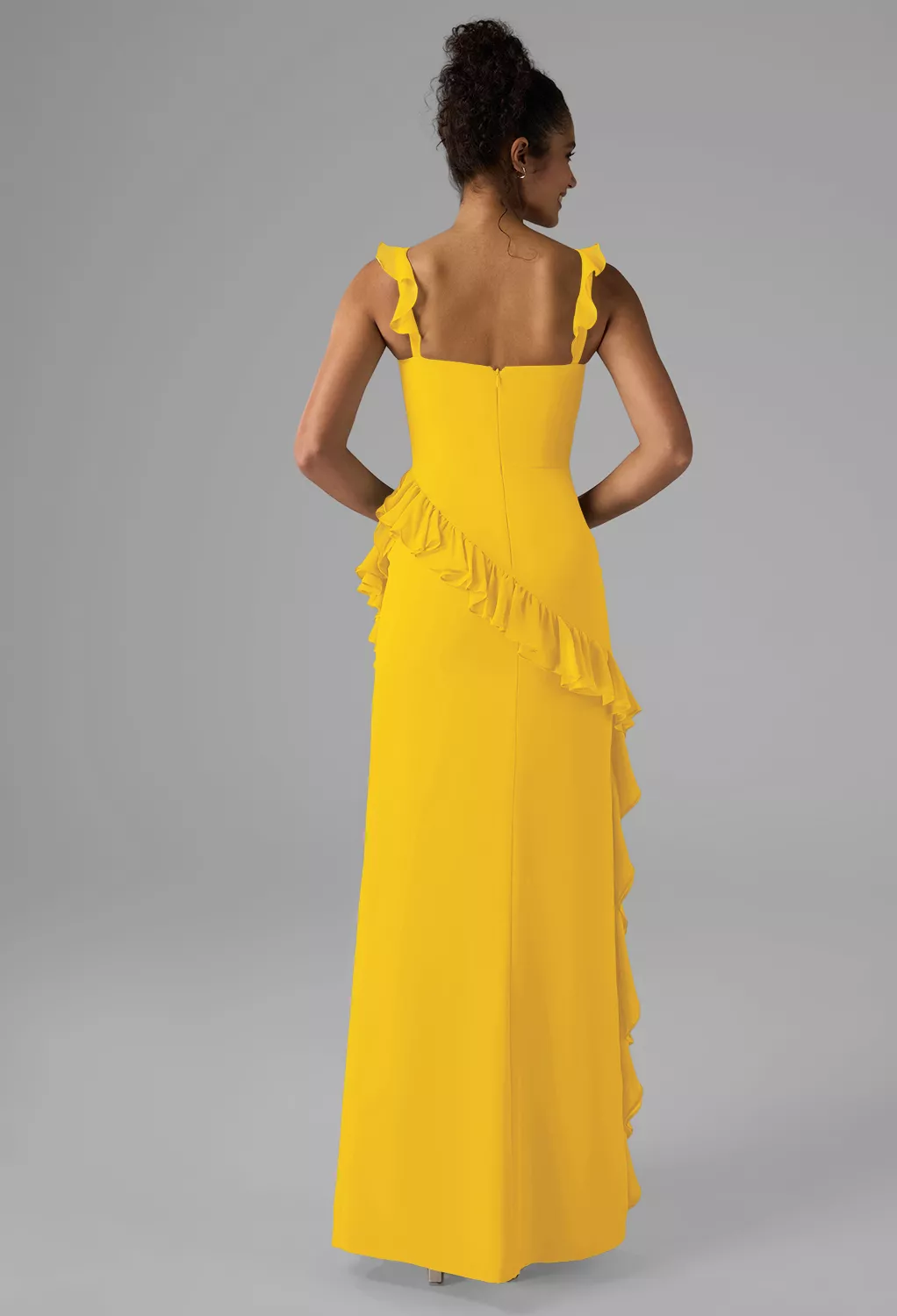 AW Jaydon Mustard Yellow  Spring Wedding Guest Dresses