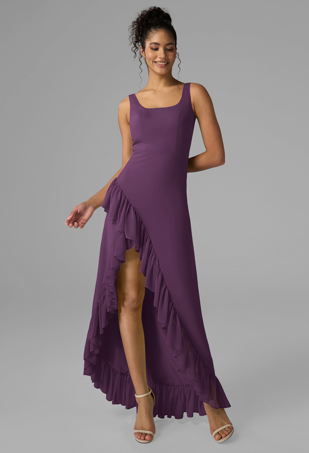 AW Max Grape  Wedding Guest Dresses