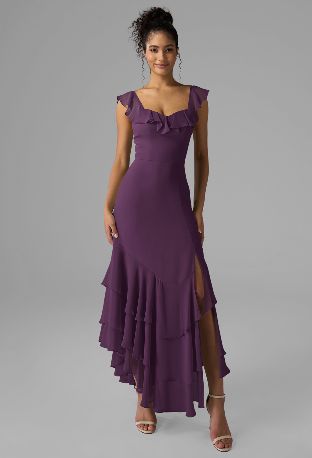 AW Anaya Grape  Wedding Guest Dresses
