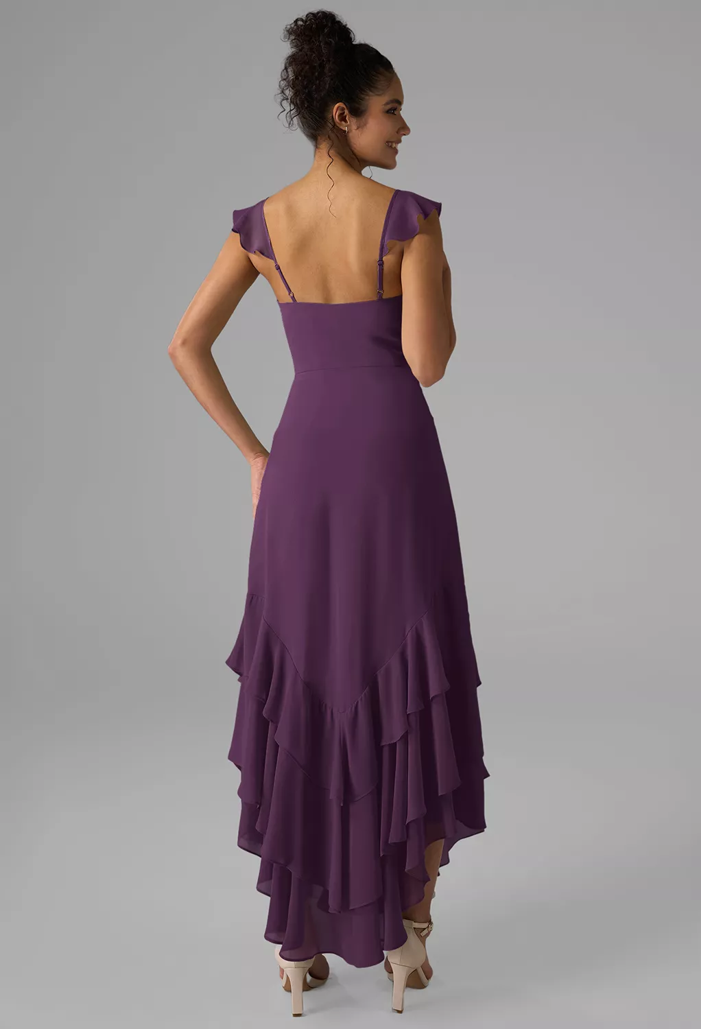 AW Anaya Grape  Spring Wedding Guest Dresses