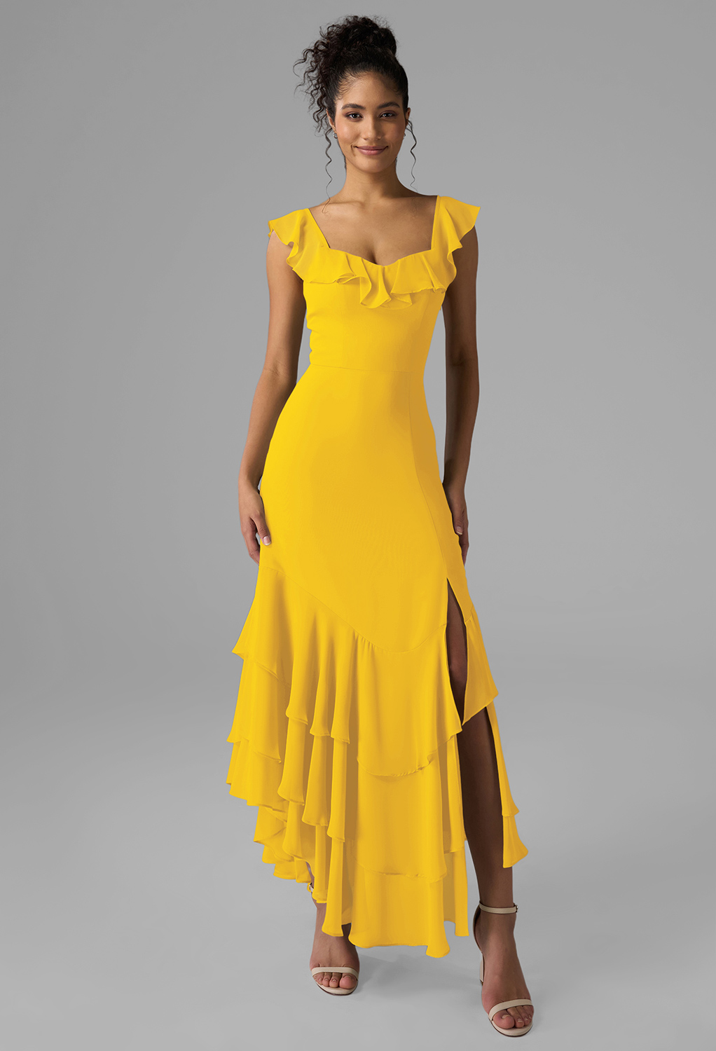 AW Anaya Mustard Yellow  Spring Wedding Guest Dresses