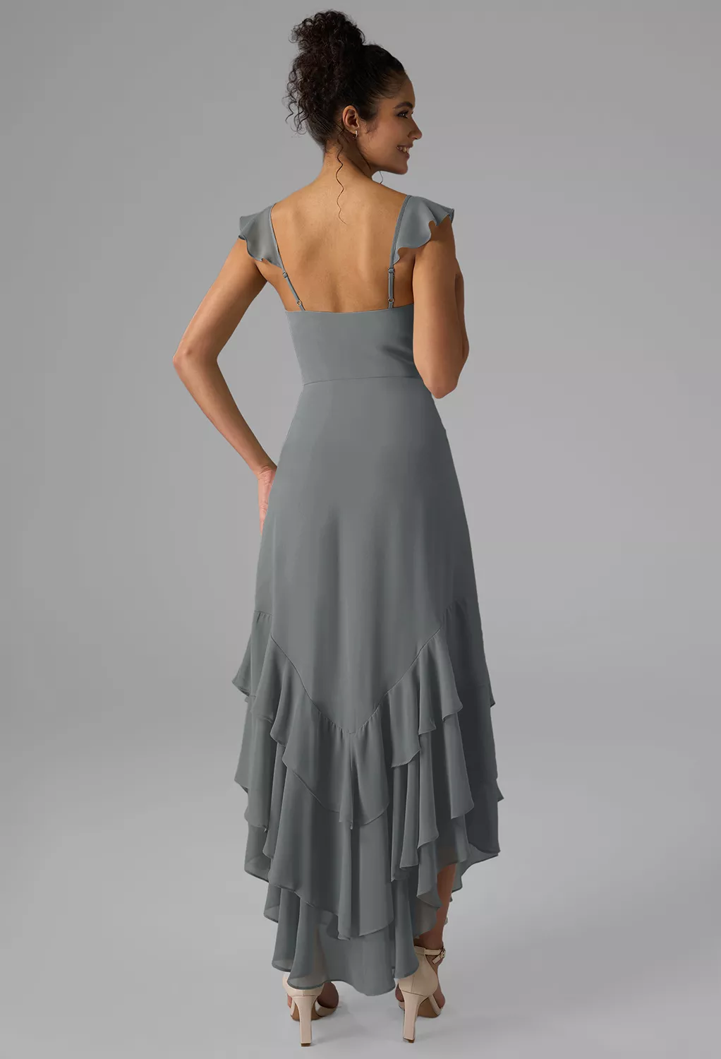 AW Anaya Steel Gray  Spring Wedding Guest Dresses