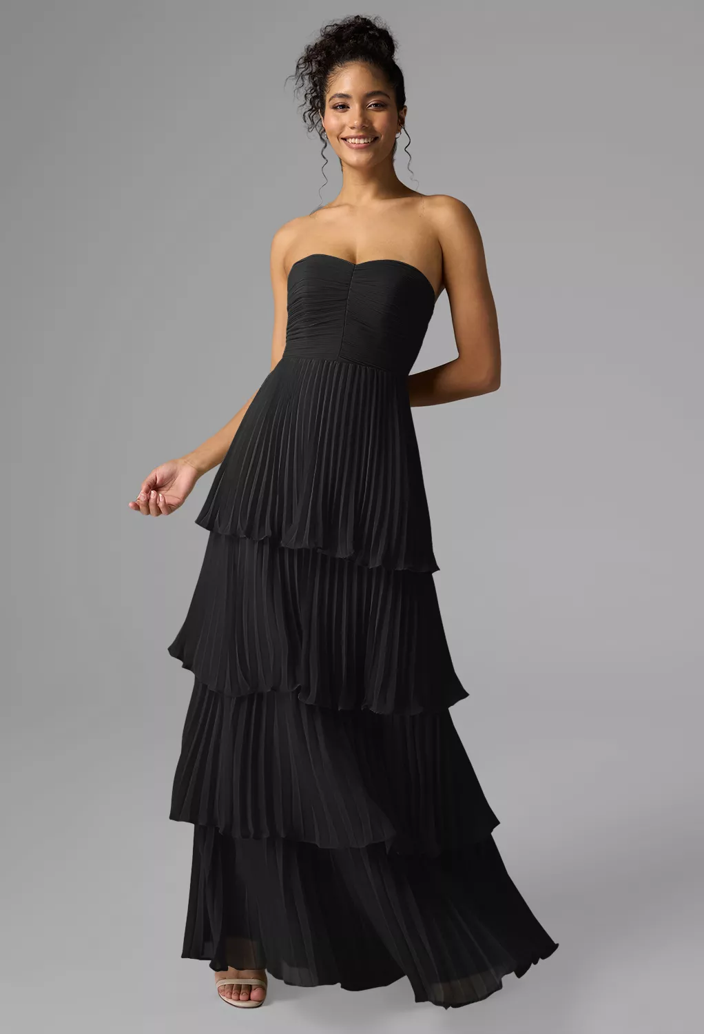 AW Bryn Black  Wedding Guest Dresses