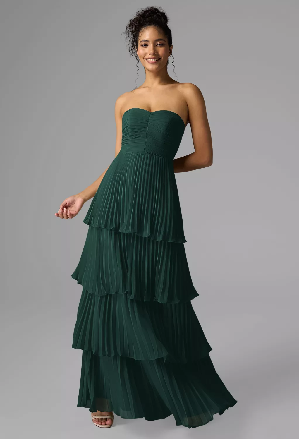 AW Bryn Dark Emerald  Summer Wedding Guest Dresses