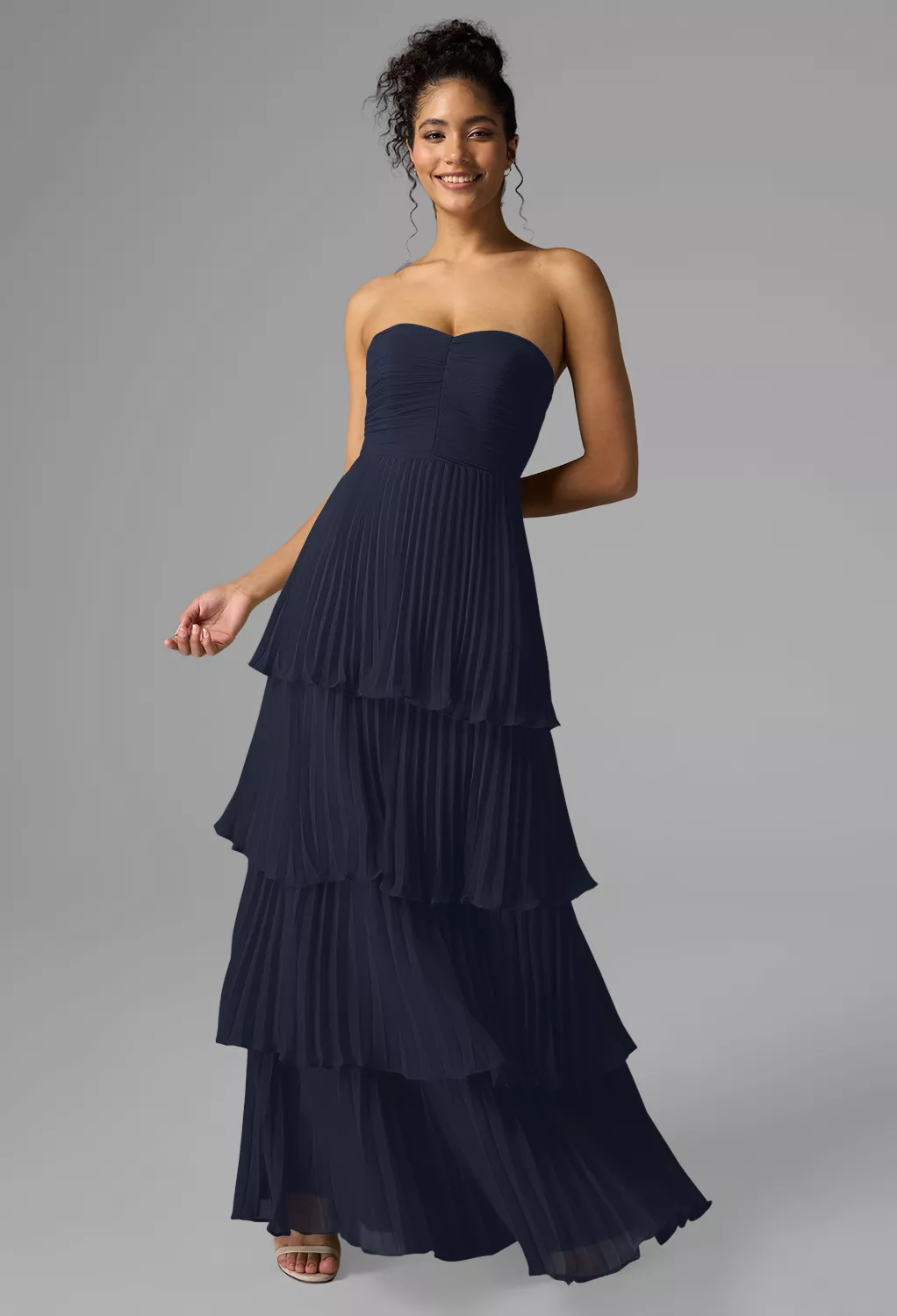 AW Bryn Dark Navy  Spring Wedding Guest Dresses