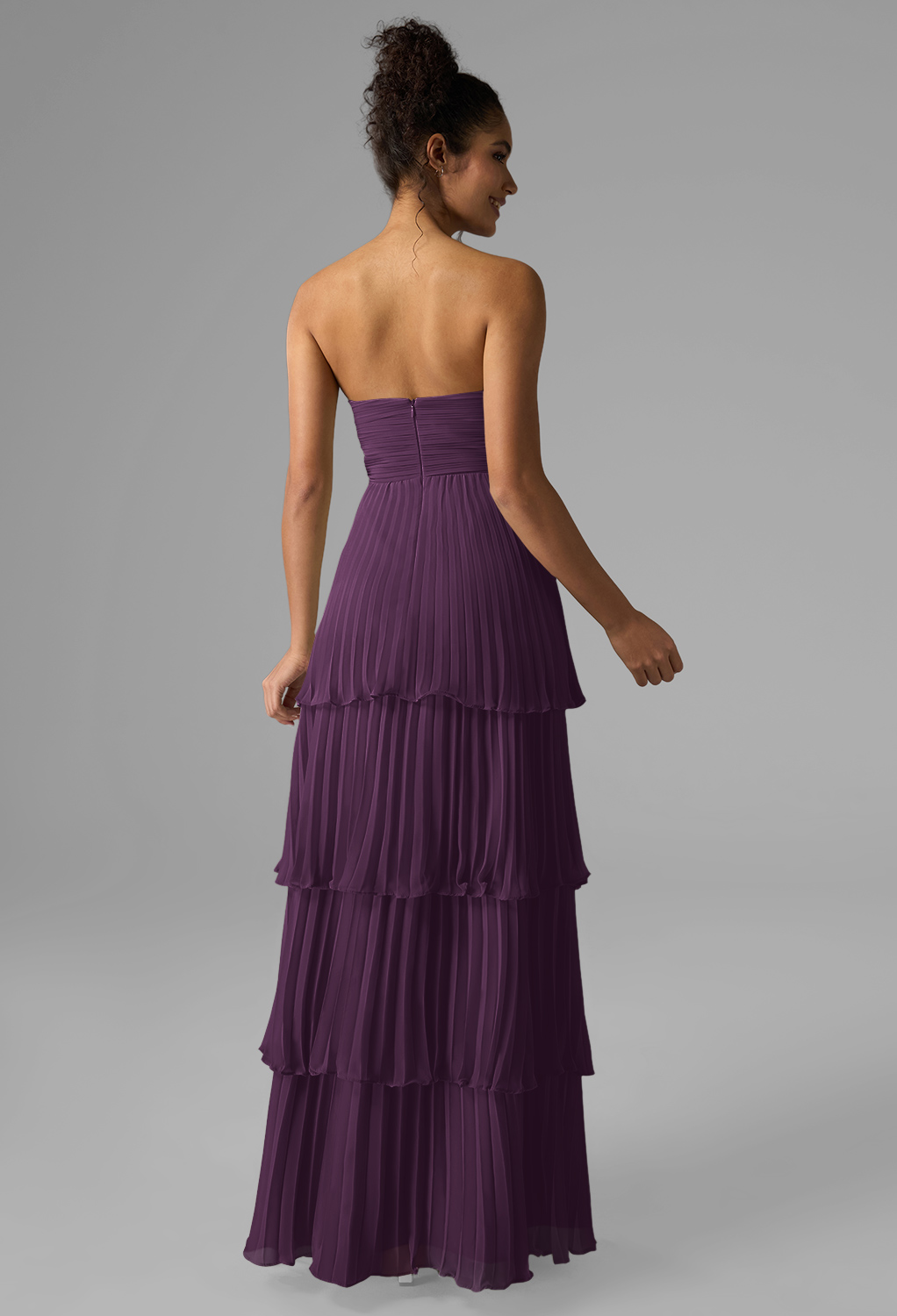 AW Bryn Grape  Wedding Guest Dresses