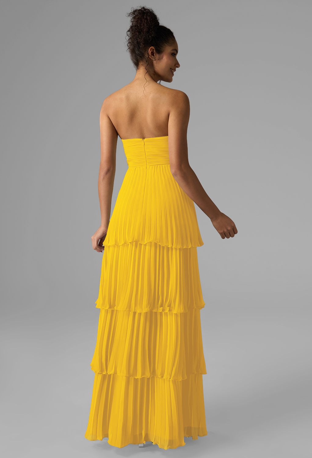 AW Bryn Mustard Yellow  Wedding Guest Dresses