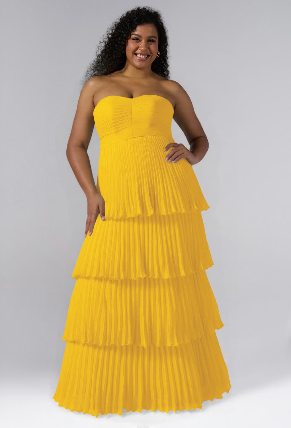 AW Bryn Mustard Yellow  Spring Wedding Guest Dresses